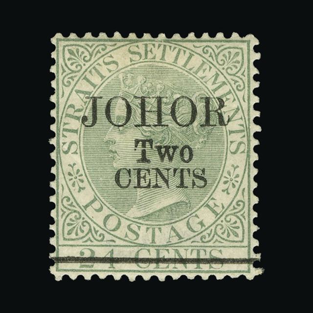 Lot 19109 - malaya - johore 1891 -  UPA UPA Auction UPA 96