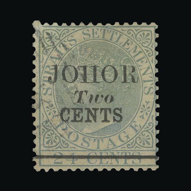 Lot 19110 - malaya - johore 1891 -  UPA UPA Auction UPA 96