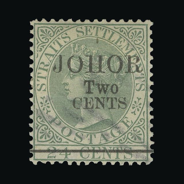 Lot 19114 - malaya - johore 1891 -  UPA UPA Auction UPA 96