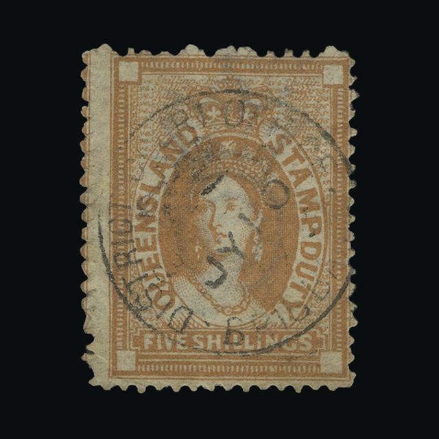 Lot 1922 - Australia - States - Queensland 1871-72 -  UPA UPA Auction UPA 96