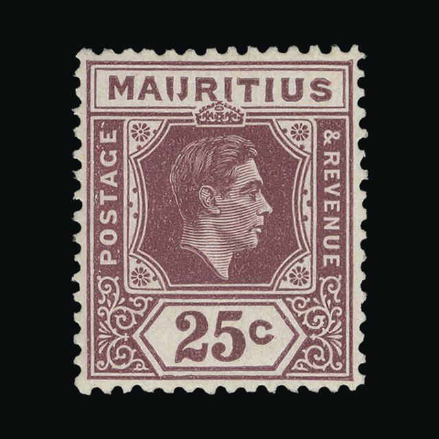 Lot 20522 - Mauritius 1938-49 - UPA UPA Auction UPA 96 Lot 20522 - Mauritius 1938-49 - UPA UPA Auction UPA 96