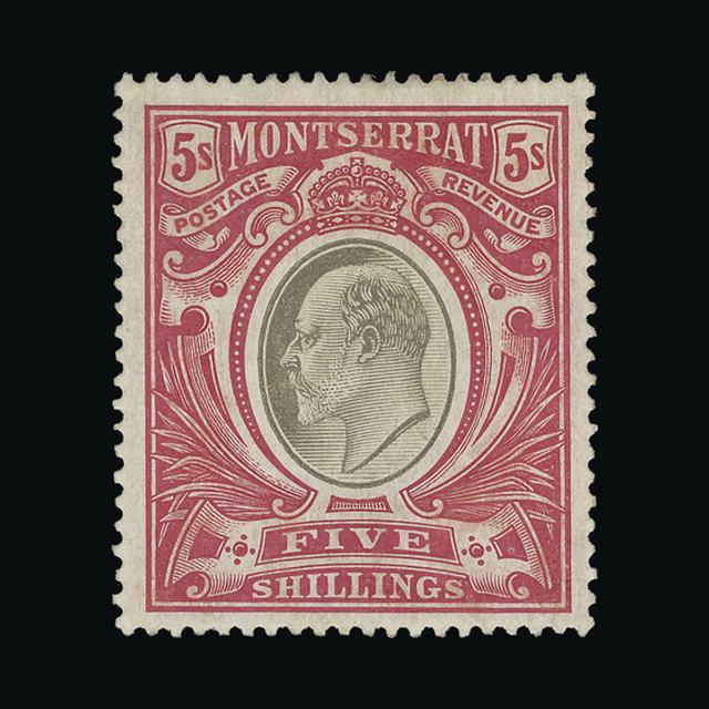 Lot 20923 - montserrat 1904-08 -  UPA UPA Auction UPA 96