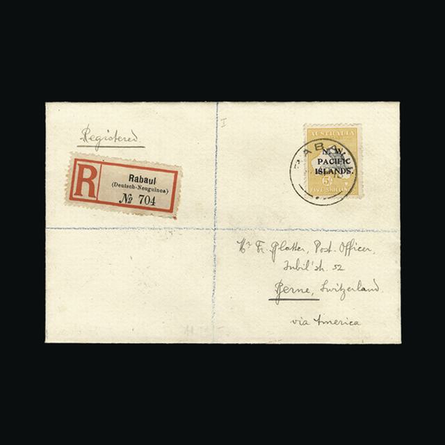 Lot 21500 - new guinea 1918 -  UPA UPA Auction UPA 96