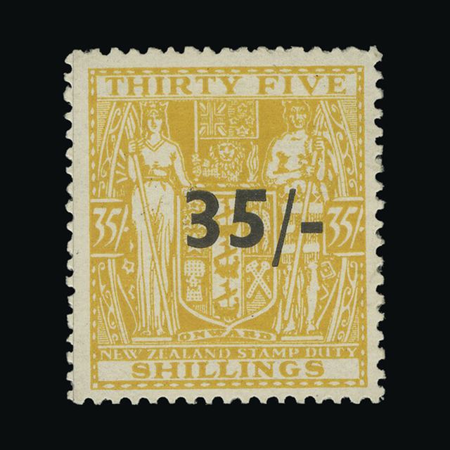 Lot 22101 - New Zealand - Postal Fiscals 1939 - UPA UPA Auction UPA 96 Lot 22101 - New Zealand - Postal Fiscals 1939 - UPA UPA Auction UPA 96