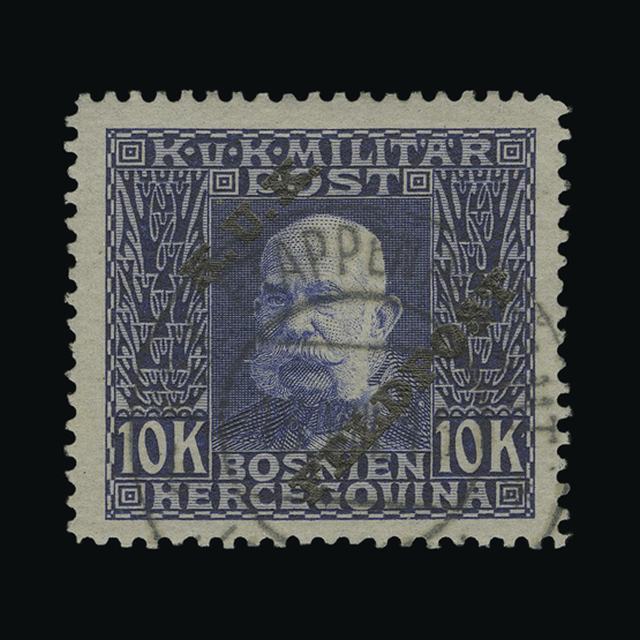 Lot 2249 - austro-hungarian military post 1915 - UPA UPA Auction UPA 96 Lot 2249 - austro-hungarian military post 1915 - UPA UPA Auction UPA 96
