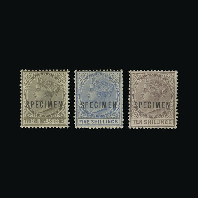 Lot 22546 - Nigeria - Lagos 1884-86 - UPA UPA Auction UPA 96 Lot 22546 - Nigeria - Lagos 1884-86 - UPA UPA Auction UPA 96