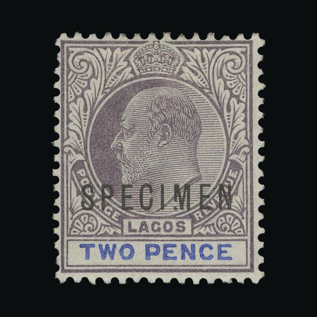 Lot 22559 - Nigeria - Lagos 1904 - UPA UPA Auction UPA 96 Lot 22559 - Nigeria - Lagos 1904 - UPA UPA Auction UPA 96