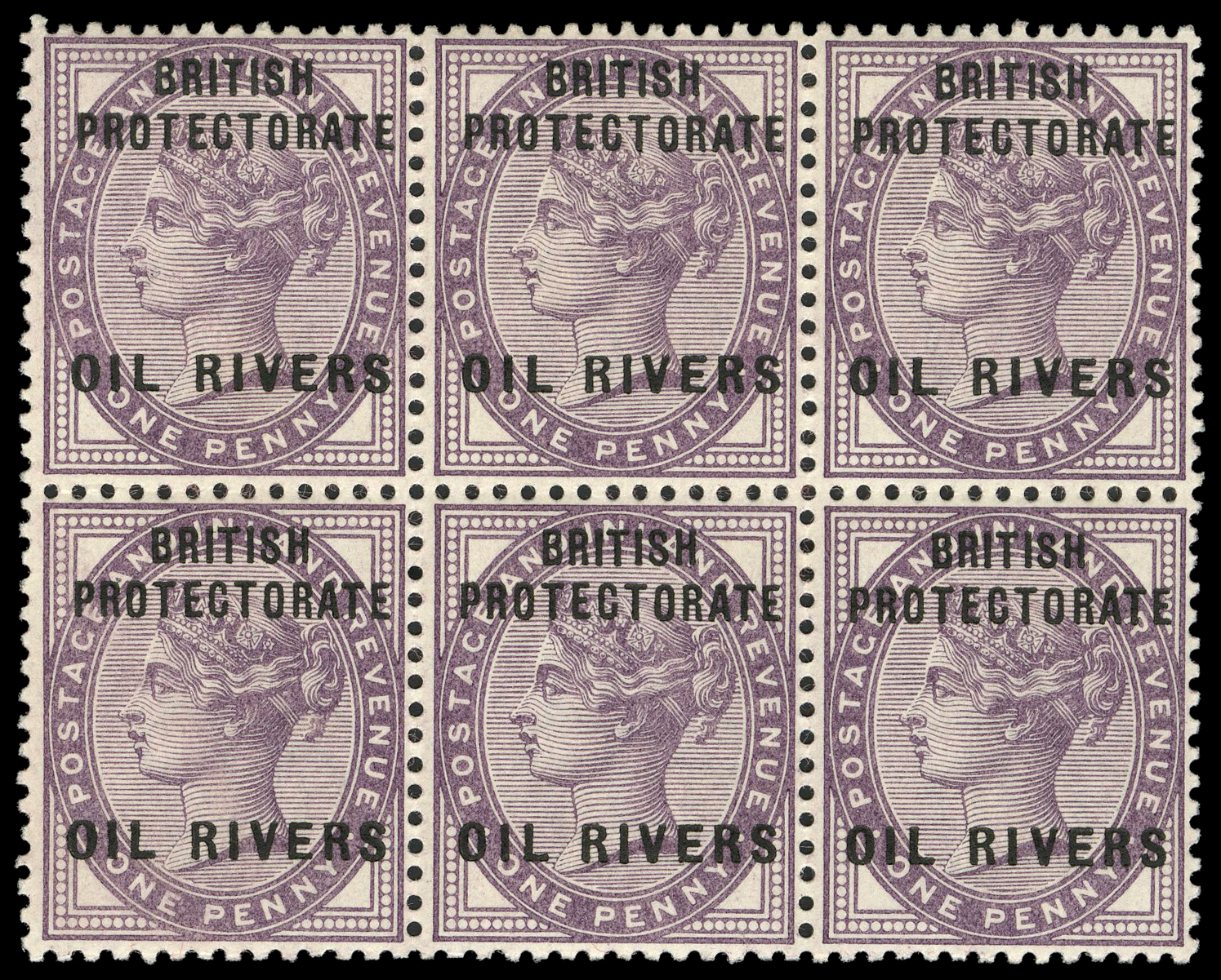 Lot 22603 - Nigeria - Oil Rivers 1892 - UPA UPA Auction UPA 96 Lot 22603 - Nigeria - Oil Rivers 1892 - UPA UPA Auction UPA 96