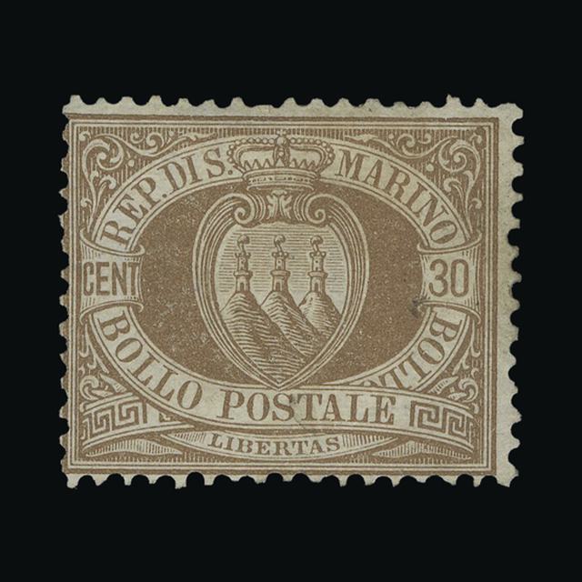 Lot 24635 - San Marino 1877-90 -  UPA UPA Auction UPA 96