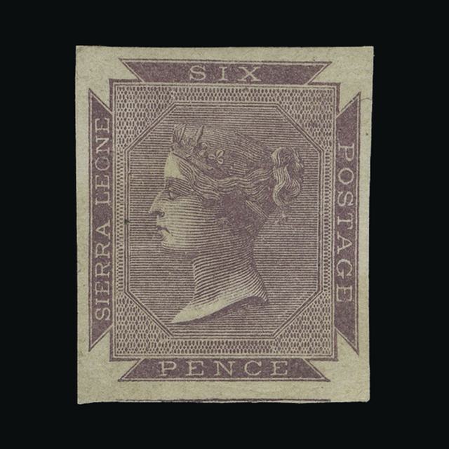 Lot 24979 - sierra leone 1859 -  UPA UPA Auction UPA 96