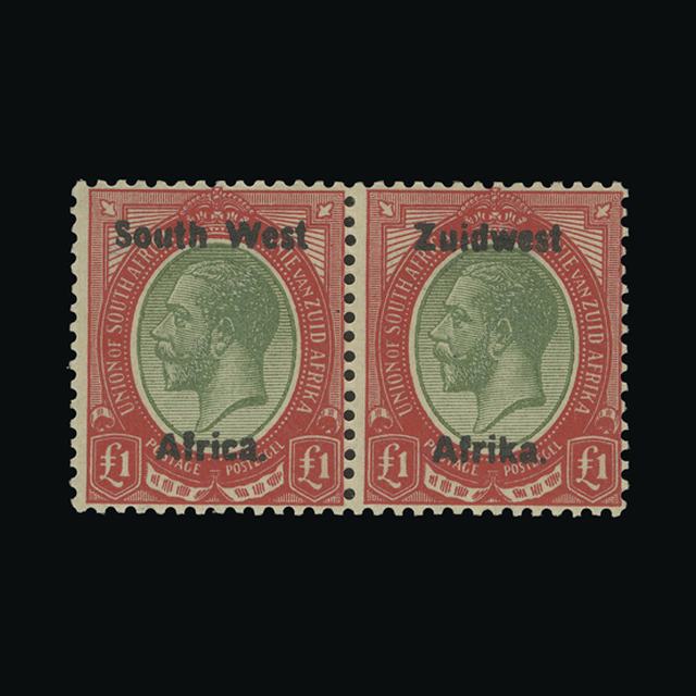 Lot 25612 - south west africa 1923-26 - UPA UPA Auction UPA 96 Lot 25612 - south west africa 1923-26 - UPA UPA Auction UPA 96