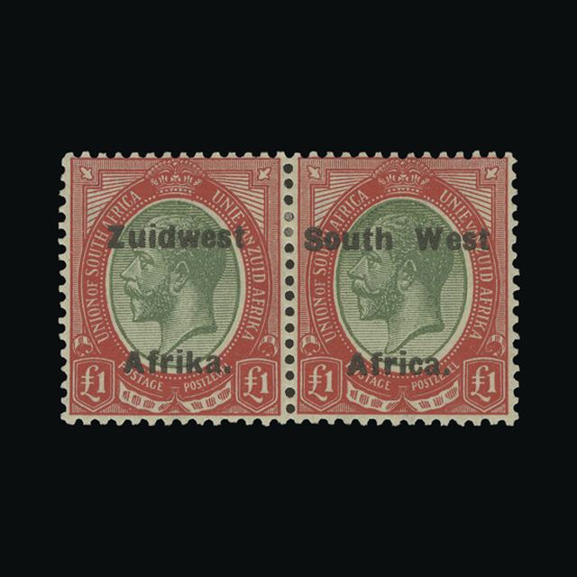 Lot 25616 - south west africa 1923-26 - UPA UPA Auction UPA 96 Lot 25616 - south west africa 1923-26 - UPA UPA Auction UPA 96