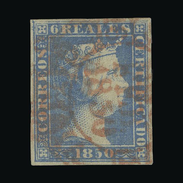 Lot 25722 - Spain 1850 - UPA UPA Auction UPA 96 Lot 25722 - Spain 1850 - UPA UPA Auction UPA 96