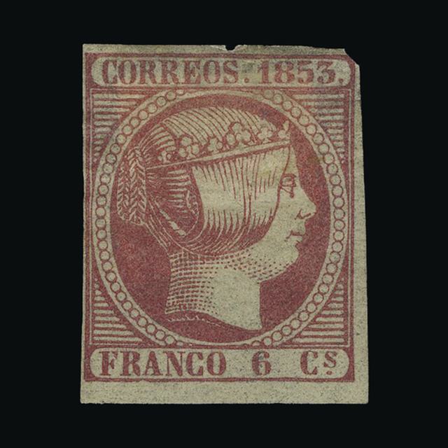 Lot 25726 - Spain 1853 - UPA UPA Auction UPA 96 Lot 25726 - Spain 1853 - UPA UPA Auction UPA 96