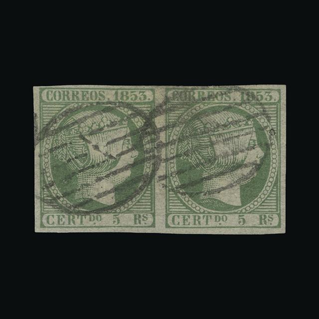 Lot 25727 - Spain 1853 - UPA UPA Auction UPA 96 Lot 25727 - Spain 1853 - UPA UPA Auction UPA 96