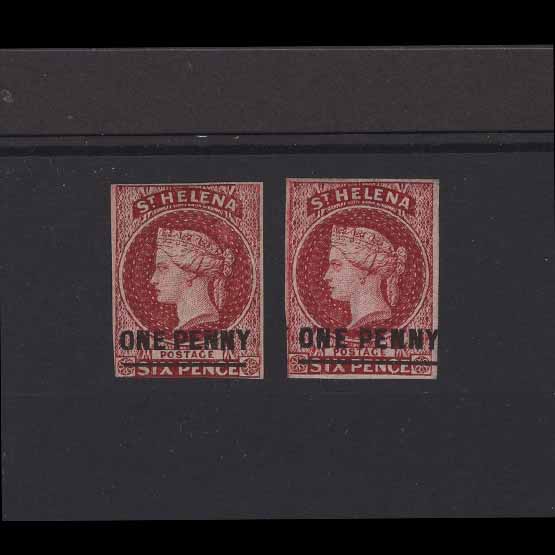 Lot 25865 - st. helena 1863 - UPA UPA Auction UPA 96 Lot 25865 - st. helena 1863 - UPA UPA Auction UPA 96