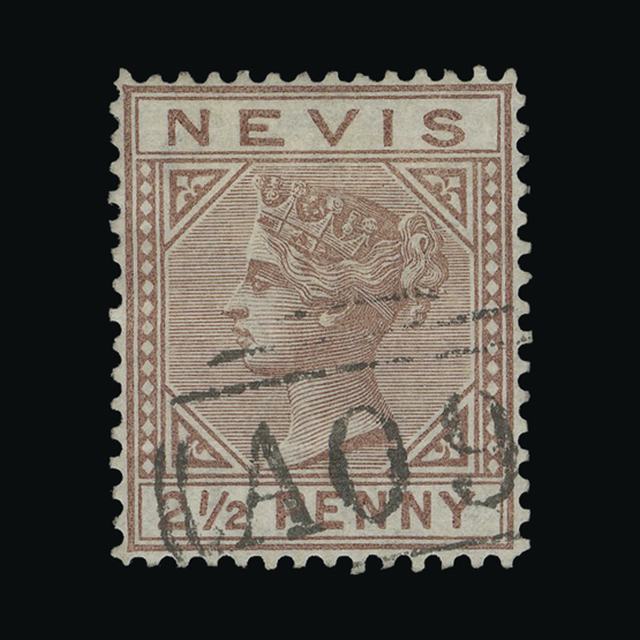 Lot 26512 - St. Kitts and Nevis - Nevis 1879-80 - UPA UPA Auction UPA 96 Lot 26512 - St. Kitts and Nevis - Nevis 1879-80 - UPA UPA Auction UPA 96
