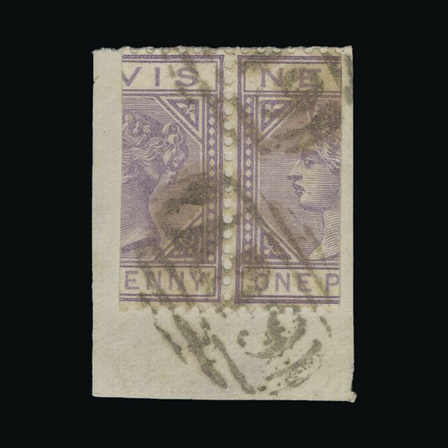 Lot 26521 - St. Kitts and Nevis - Nevis 1882-90 - UPA UPA Auction UPA 96 Lot 26521 - St. Kitts and Nevis - Nevis 1882-90 - UPA UPA Auction UPA 96