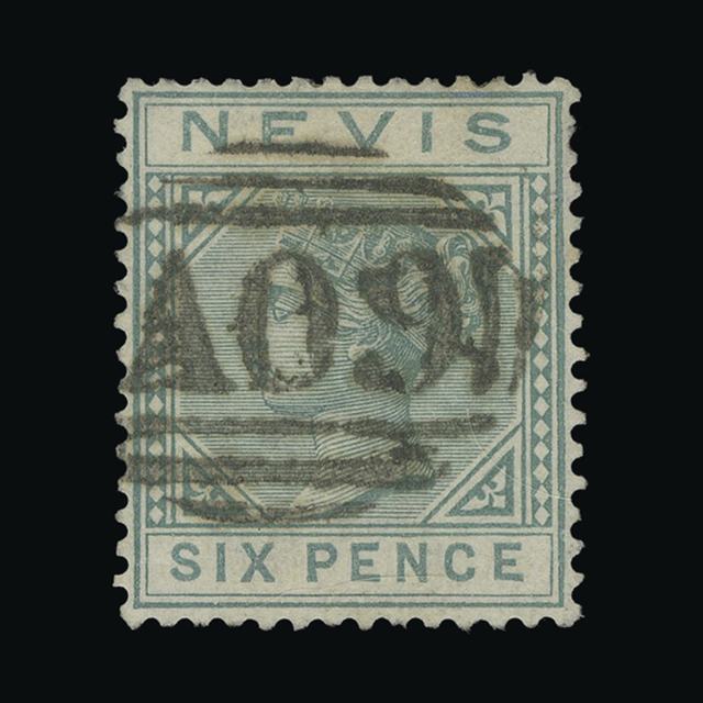 Lot 26524 - St. Kitts and Nevis - Nevis 1882-90 - UPA UPA Auction UPA 96 Lot 26524 - St. Kitts and Nevis - Nevis 1882-90 - UPA UPA Auction UPA 96