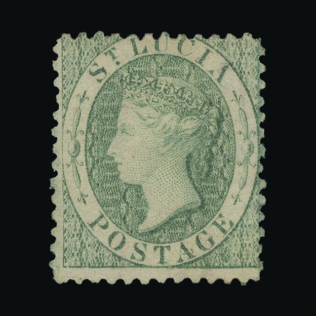 Lot 26571 - st. lucia 1863 - UPA UPA Auction UPA 96 Lot 26571 - st. lucia 1863 - UPA UPA Auction UPA 96