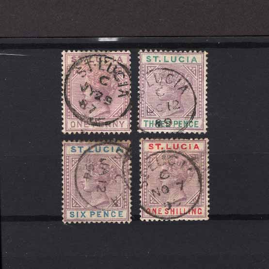 Lot 26583 - st. lucia 1886-87 - UPA UPA Auction UPA 96 Lot 26583 - st. lucia 1886-87 - UPA UPA Auction UPA 96
