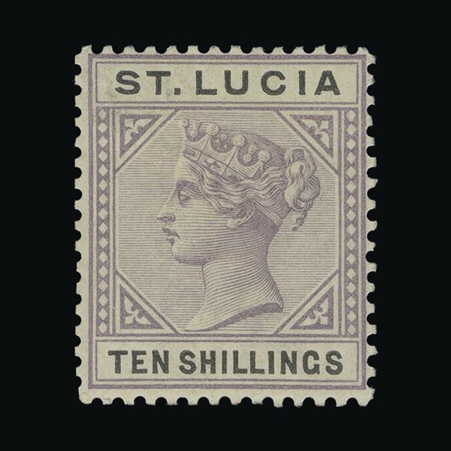 Lot 26584 - st. lucia 1891 - UPA UPA Auction UPA 96 Lot 26584 - st. lucia 1891 - UPA UPA Auction UPA 96