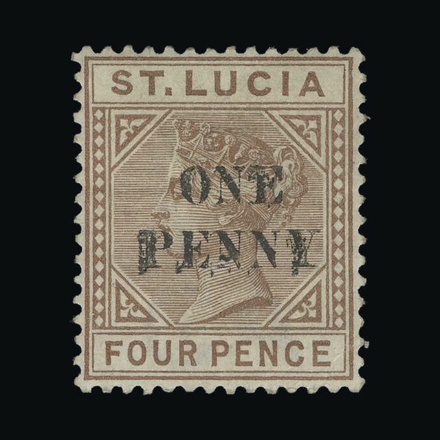 Lot 26587 - st. lucia 1891 - UPA UPA Auction UPA 96 Lot 26587 - st. lucia 1891 - UPA UPA Auction UPA 96