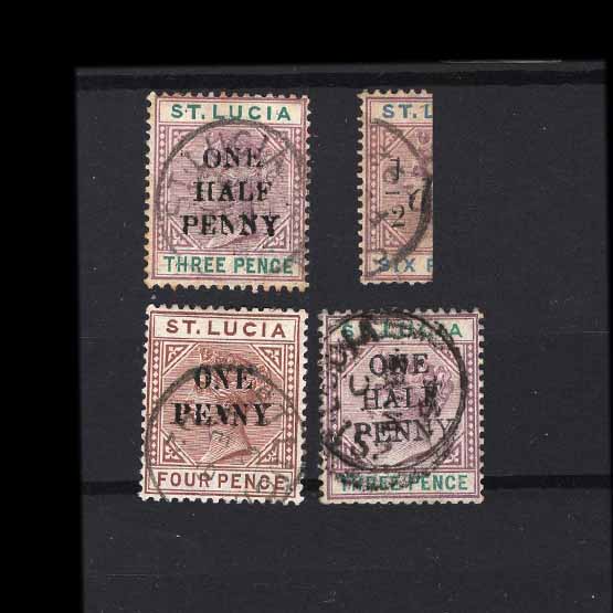 Lot 26592 - st. lucia 1891-92 - UPA UPA Auction UPA 96 Lot 26592 - st. lucia 1891-92 - UPA UPA Auction UPA 96