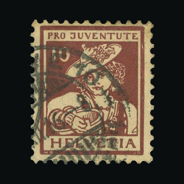 Lot 27342 - Switzerland - Pro Juventute 1916 - UPA UPA Auction UPA 96 Lot 27342 - Switzerland - Pro Juventute 1916 - UPA UPA Auction UPA 96