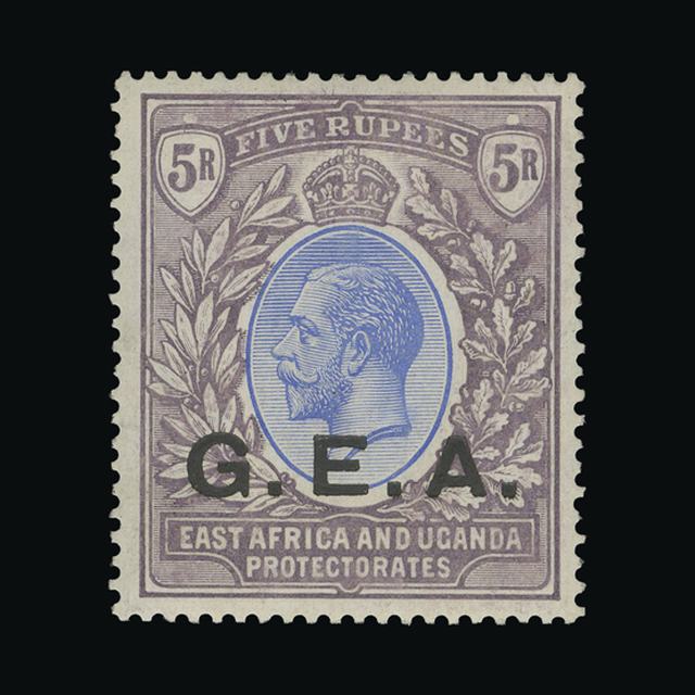 Lot 27371 - tanganyika 1921 -  UPA UPA Auction UPA 96