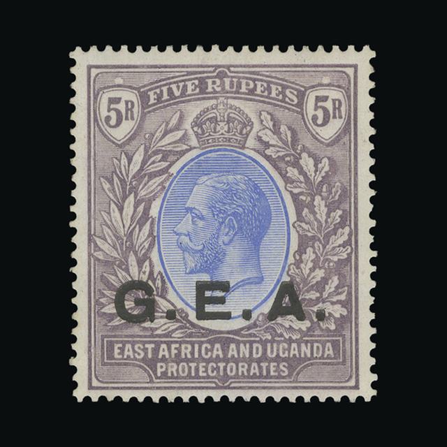 Lot 27372 - tanganyika 1921 -  UPA UPA Auction UPA 96