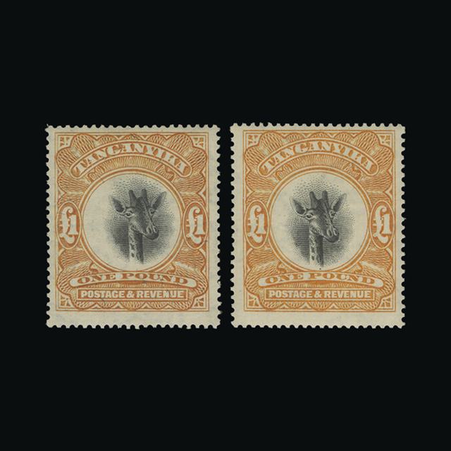 Lot 27373 - tanganyika 1922 -  UPA UPA Auction UPA 96