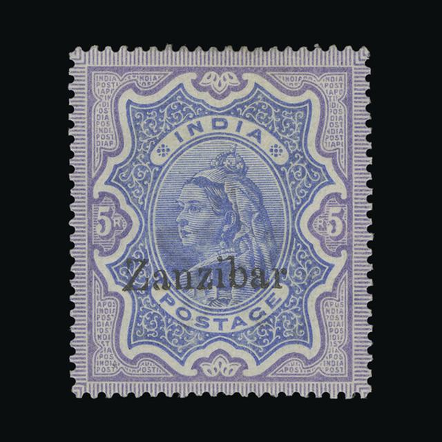 Lot 28149 - zanzibar 1895-96 -  UPA UPA Auction UPA 96