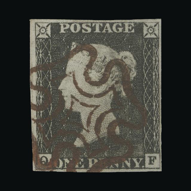 Lot 28423 - Great Britain - QV (line engraved) 1840 - UPA UPA Auction UPA 96 Lot 28423 - Great Britain - QV (line engraved) 1840 - UPA UPA Auction UPA 96