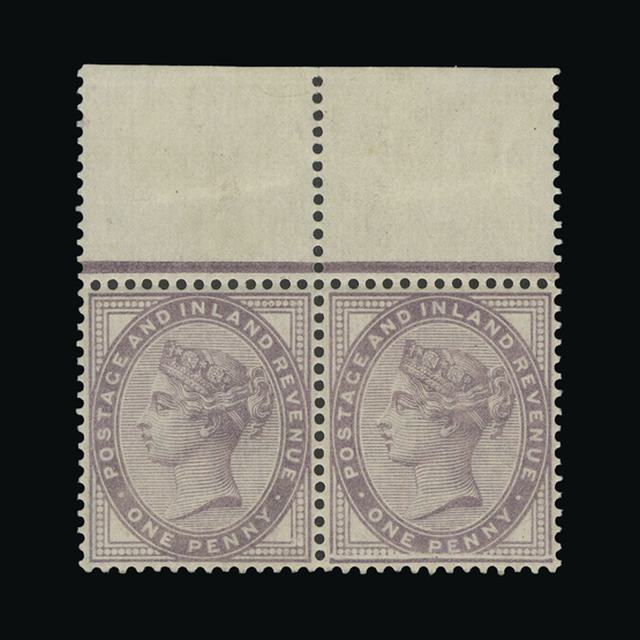 Lot 28686 - Great Britain - QV (surface printed) 1881 - UPA UPA Auction UPA 96 Lot 28686 - Great Britain - QV (surface printed) 1881 - UPA UPA Auction UPA 96