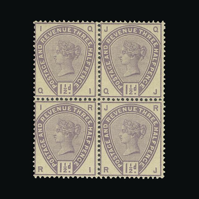 Lot 28720 - Great Britain - QV (surface printed) 1883-84 - UPA UPA Auction UPA 96 Lot 28720 - Great Britain - QV (surface printed) 1883-84 - UPA UPA Auction UPA 96