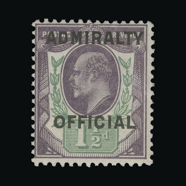 Lot 28770 - Great Britain - Officials 1903-04 - UPA UPA Auction UPA 96 Lot 28770 - Great Britain - Officials 1903-04 - UPA UPA Auction UPA 96