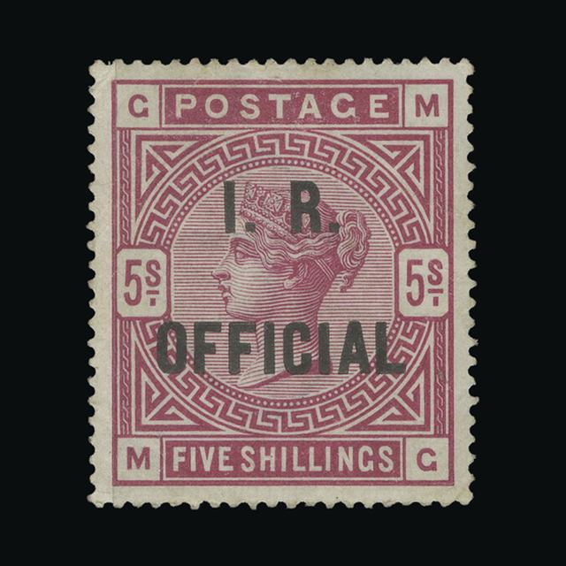 Lot 28781 - Great Britain - Officials 1884-88 -  UPA UPA Auction UPA 96