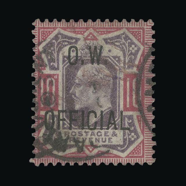 Lot 28784 - Great Britain - Officials 1902-03 -  UPA UPA Auction UPA 96