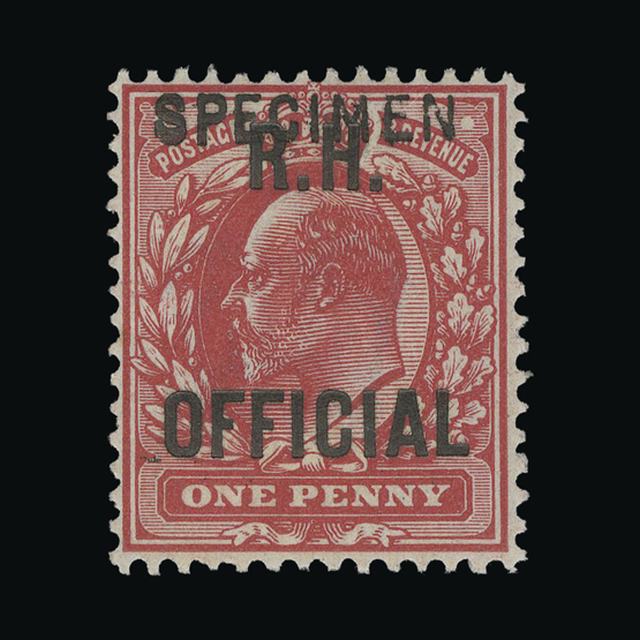 Lot 28785 - Great Britain - Officials 1902 -  UPA UPA Auction UPA 96