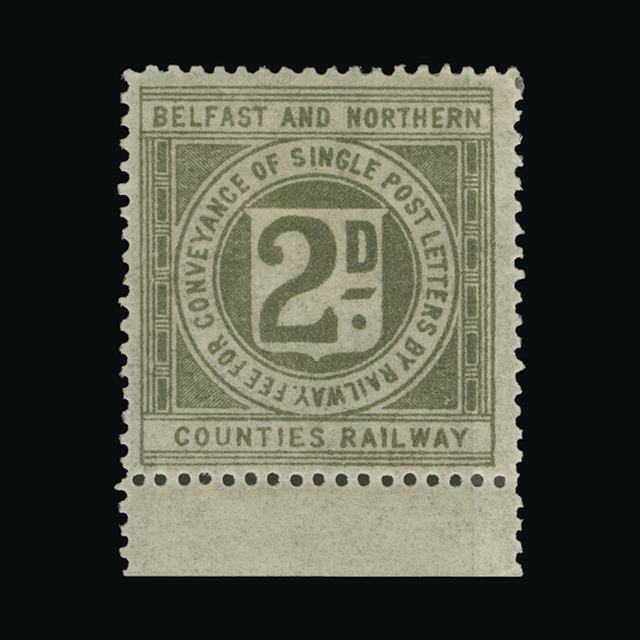 Lot 28797 - Great Britain - Railway Letter Stamps 1892 -  UPA UPA Auction UPA 96