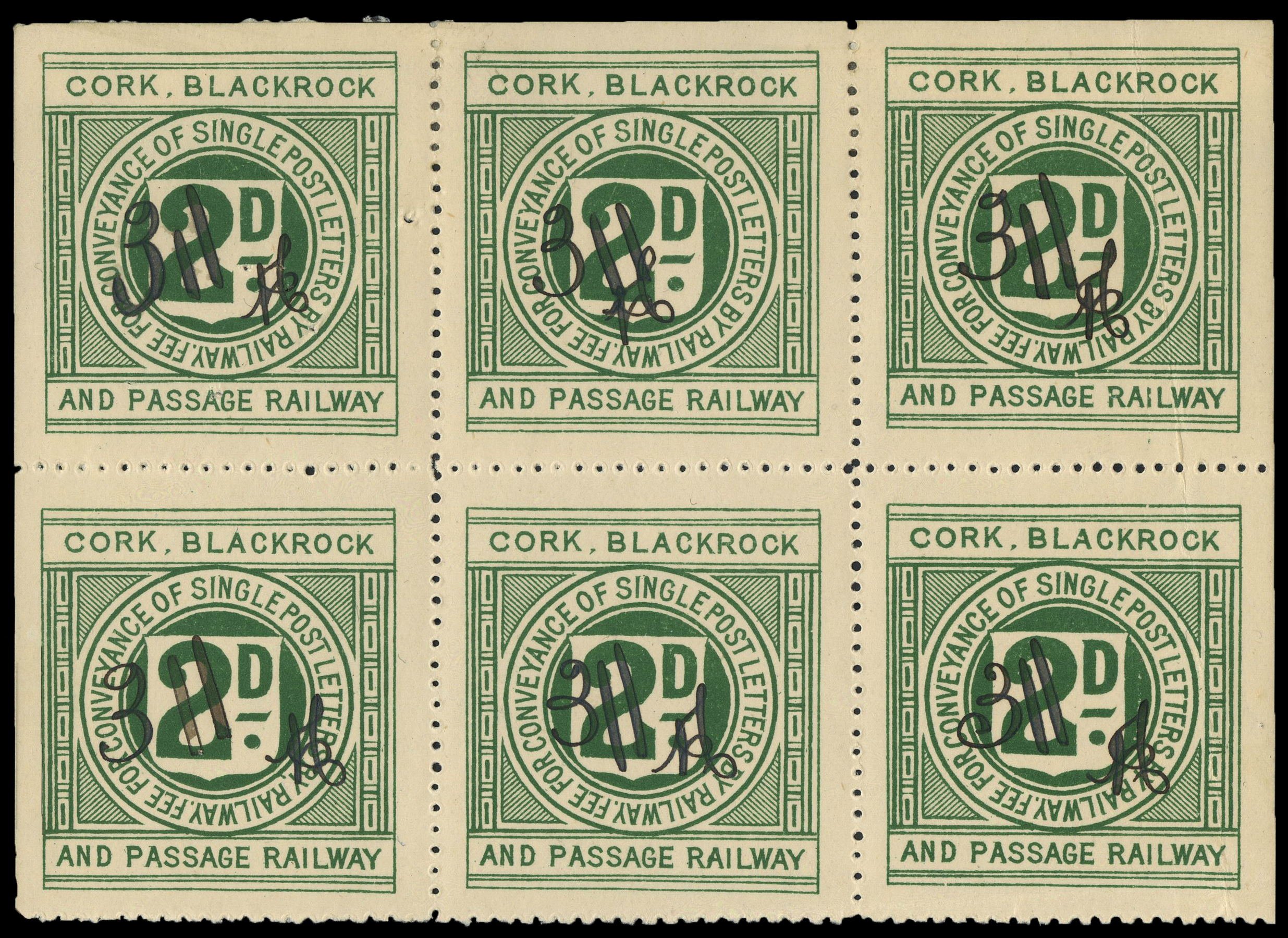 Lot 28818 - Great Britain - Railway Letter Stamps - UPA UPA Auction UPA 96 Lot 28818 - Great Britain - Railway Letter Stamps - UPA UPA Auction UPA 96
