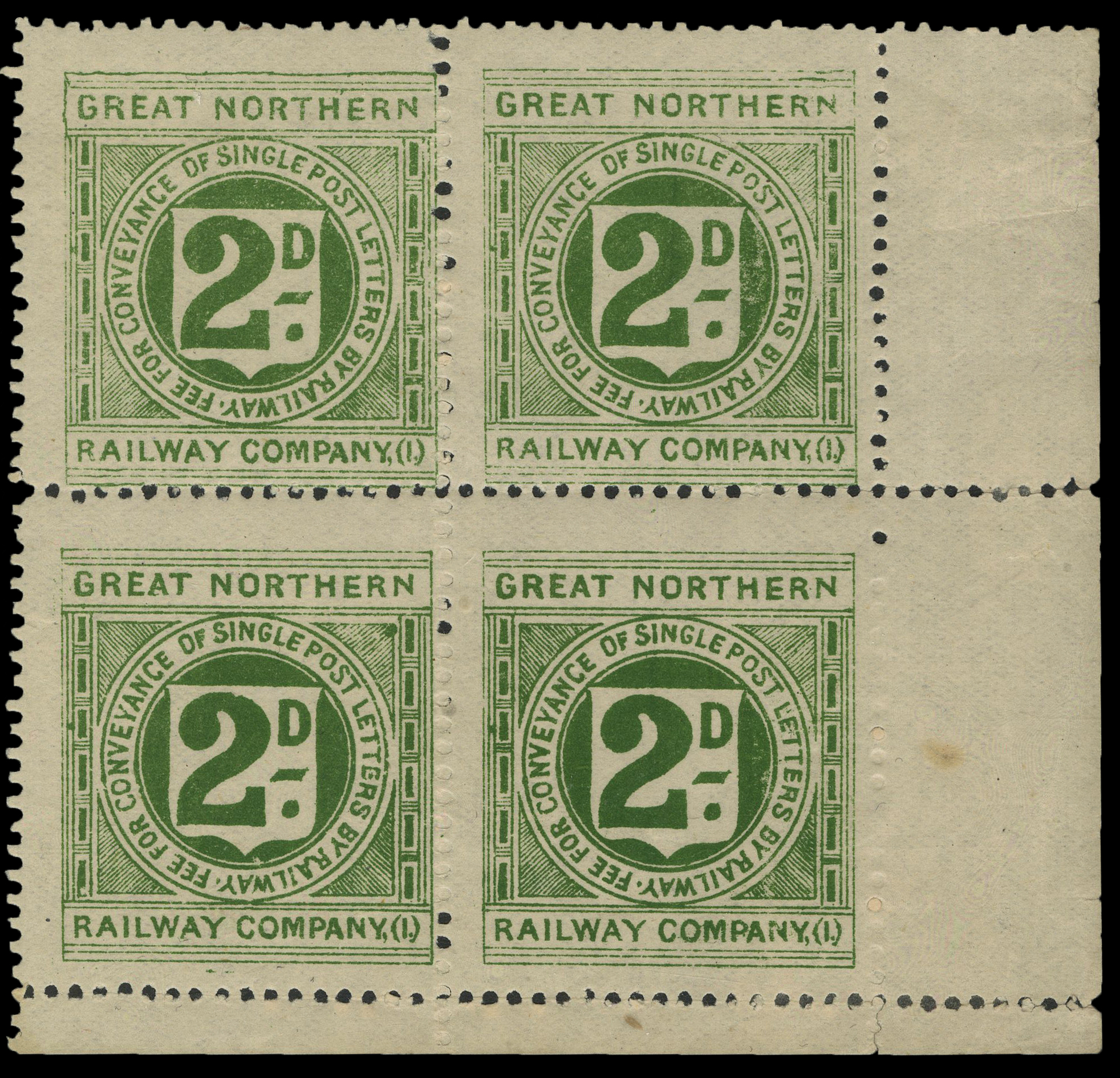 Lot 28851 - Great Britain - Railway Letter Stamps  -  UPA UPA Auction UPA 96