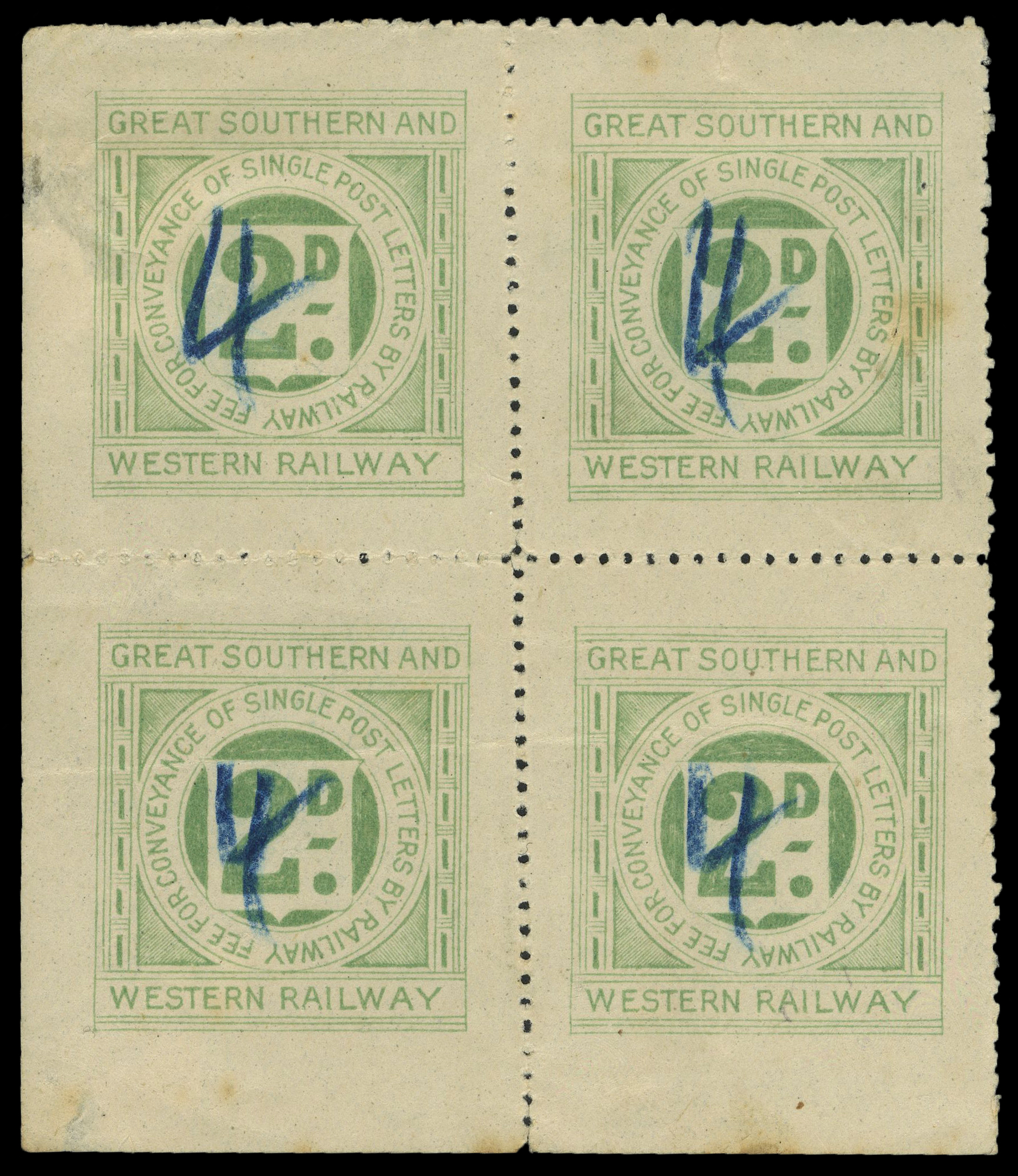 Lot 28856 - Great Britain - Railway Letter Stamps  -  UPA UPA Auction UPA 96