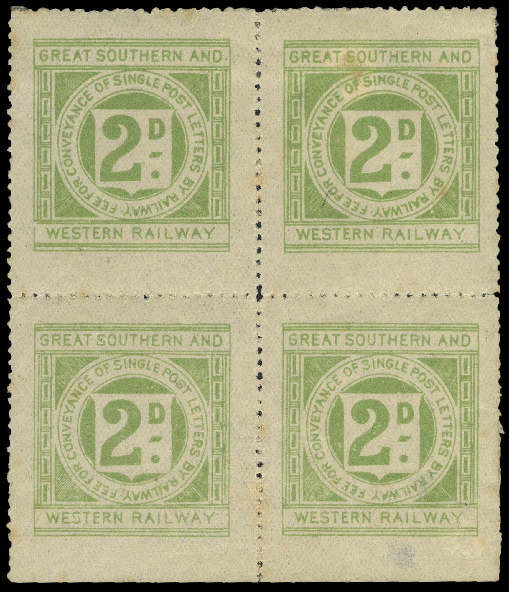 Lot 28861 - Great Britain - Railway Letter Stamps  -  UPA UPA Auction UPA 96