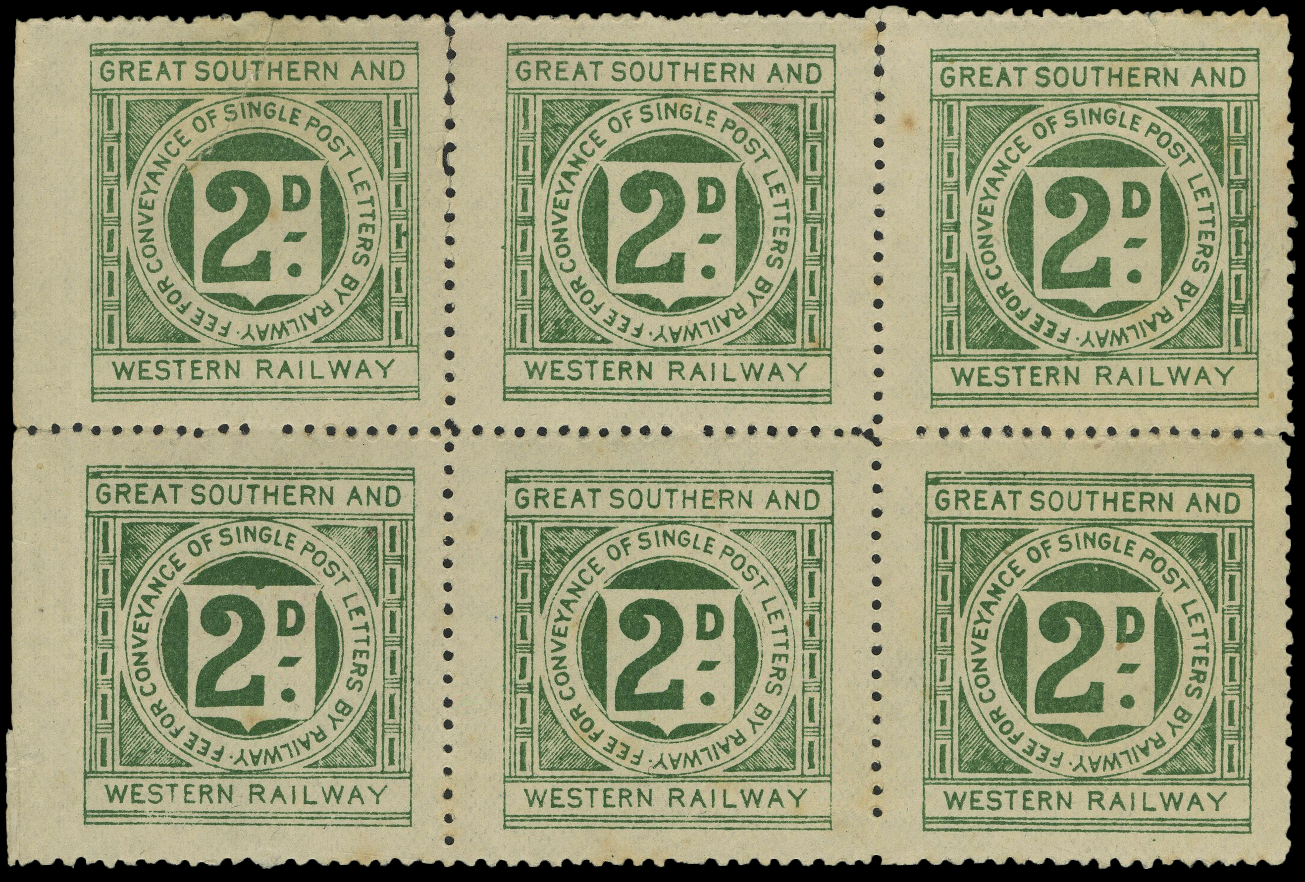 Lot 28868 - Great Britain - Railway Letter Stamps  -  UPA UPA Auction UPA 96