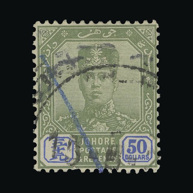 Lot 28968 - malaya - johore 1922-41 -  UPA UPA Auction UPA 96