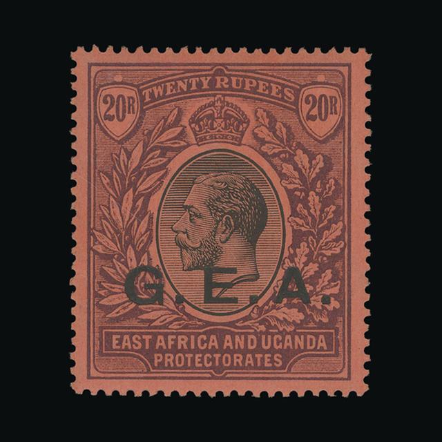 Lot 29051 - tanganyika 1917-21 - UPA UPA Auction UPA 96 Lot 29051 - tanganyika 1917-21 - UPA UPA Auction UPA 96