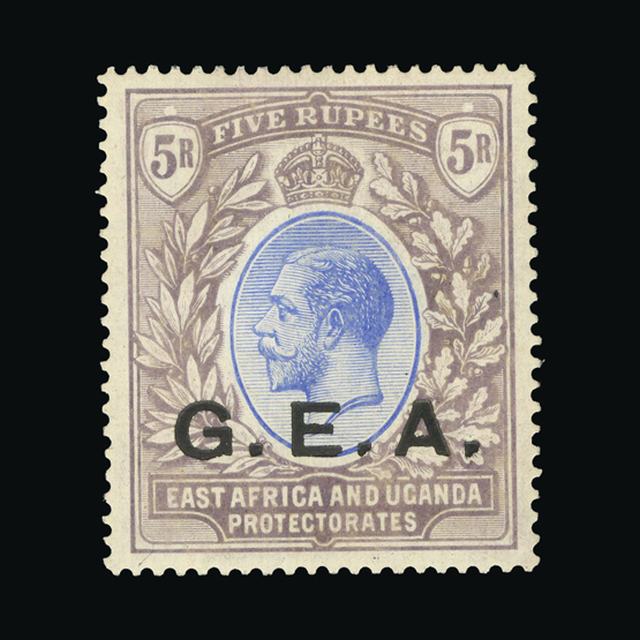 Lot 29054 - tanganyika 1921 - UPA UPA Auction UPA 96 Lot 29054 - tanganyika 1921 - UPA UPA Auction UPA 96