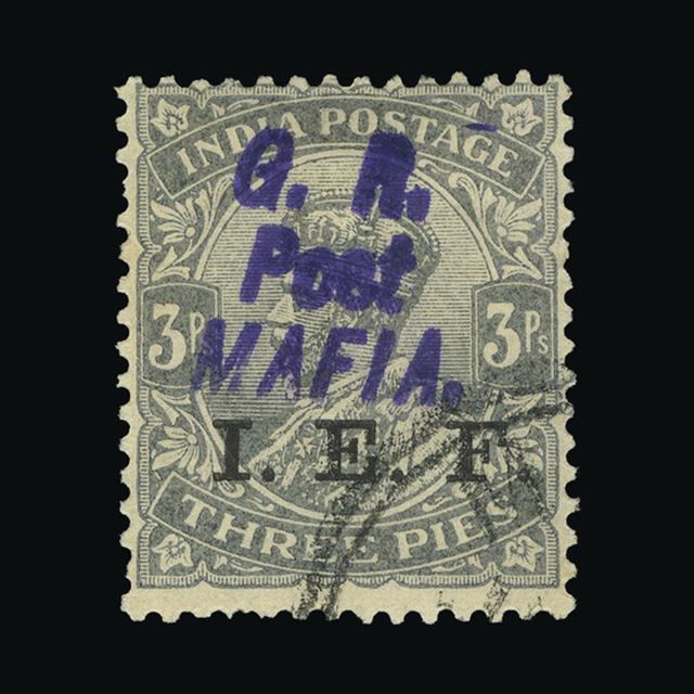 Lot 29071 - Tanganyika - Mafia Island 1917 - UPA UPA Auction UPA 96 Lot 29071 - Tanganyika - Mafia Island 1917 - UPA UPA Auction UPA 96